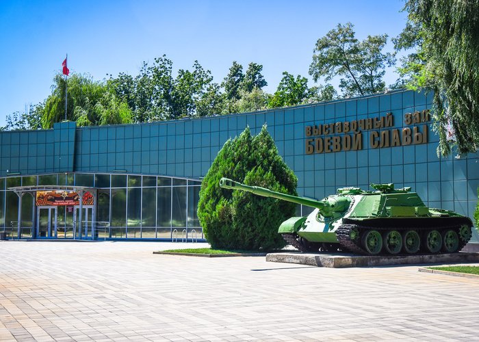 The Museum of military equipment of the Park of the thirtieth anniversary of Victory