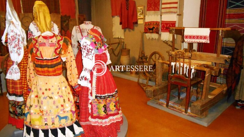 The Exhibition Hall of  the Lalsk Regional Museum of Local Lore and History