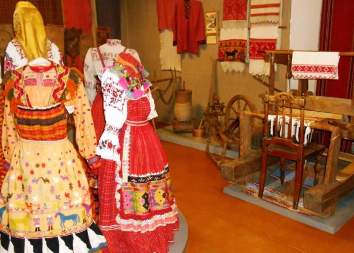 The Exhibition Hall of  the Lalsk Regional Museum of Local Lore and History