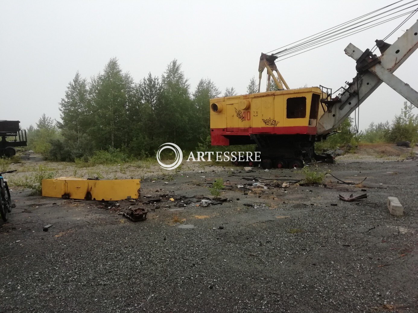 Museum of mining equipment of Vysokogorsky mine