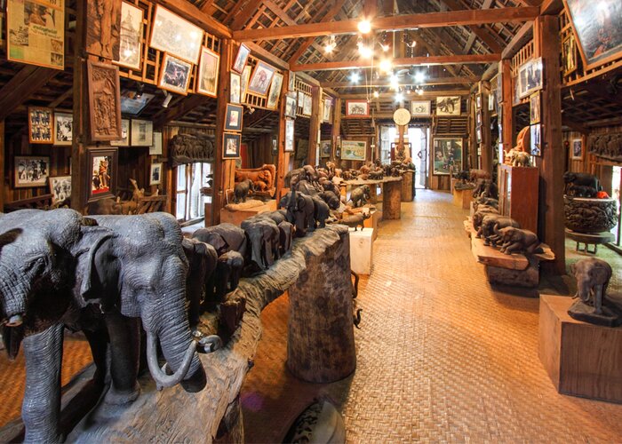 Baan Jang Nak — A Museum of Elephant Wood Carvings