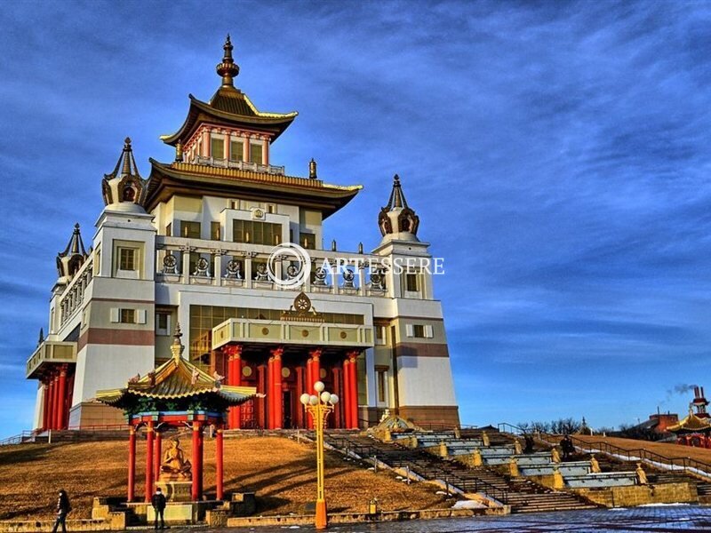 Golden abode of Buddha Shakyamuni
