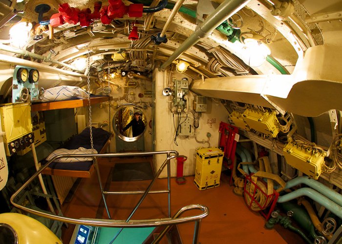 The Museum-Submarine D-2 «Narodovolets»