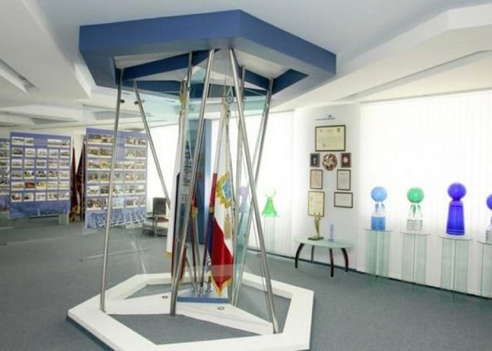 The Exhibition Hall of Saratov glass-manufacturing plant «Saratovstroysteklo»