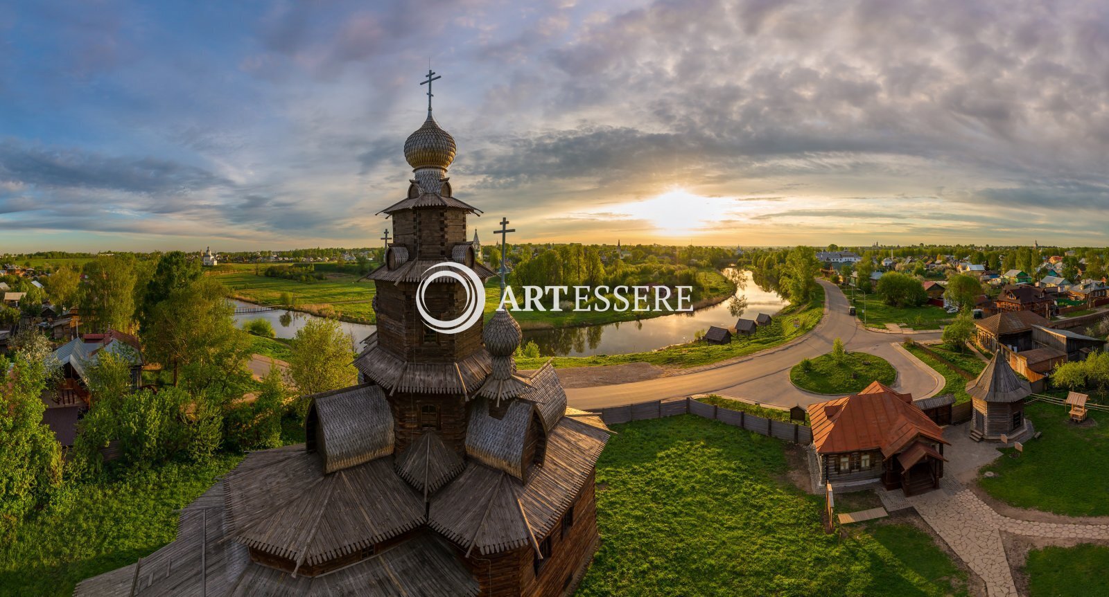 The Suzdal Museum of wooden architecture