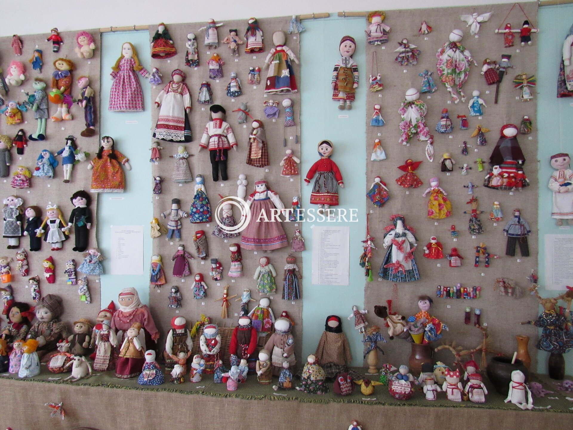 The Museum handmade doll «Zabava»