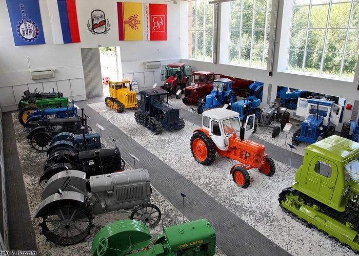 The Scientific and Technical Museum of the history of the tractor