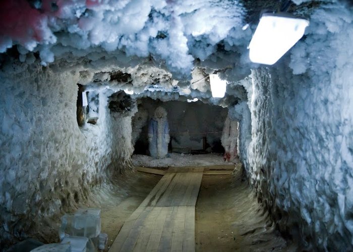 The Exhibition Hall of the Underground Laboratory of the Institute of Permafrost