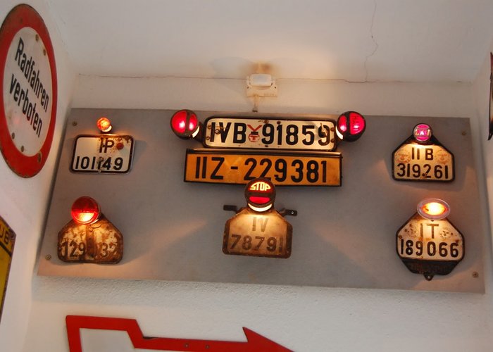 License Plate Museum