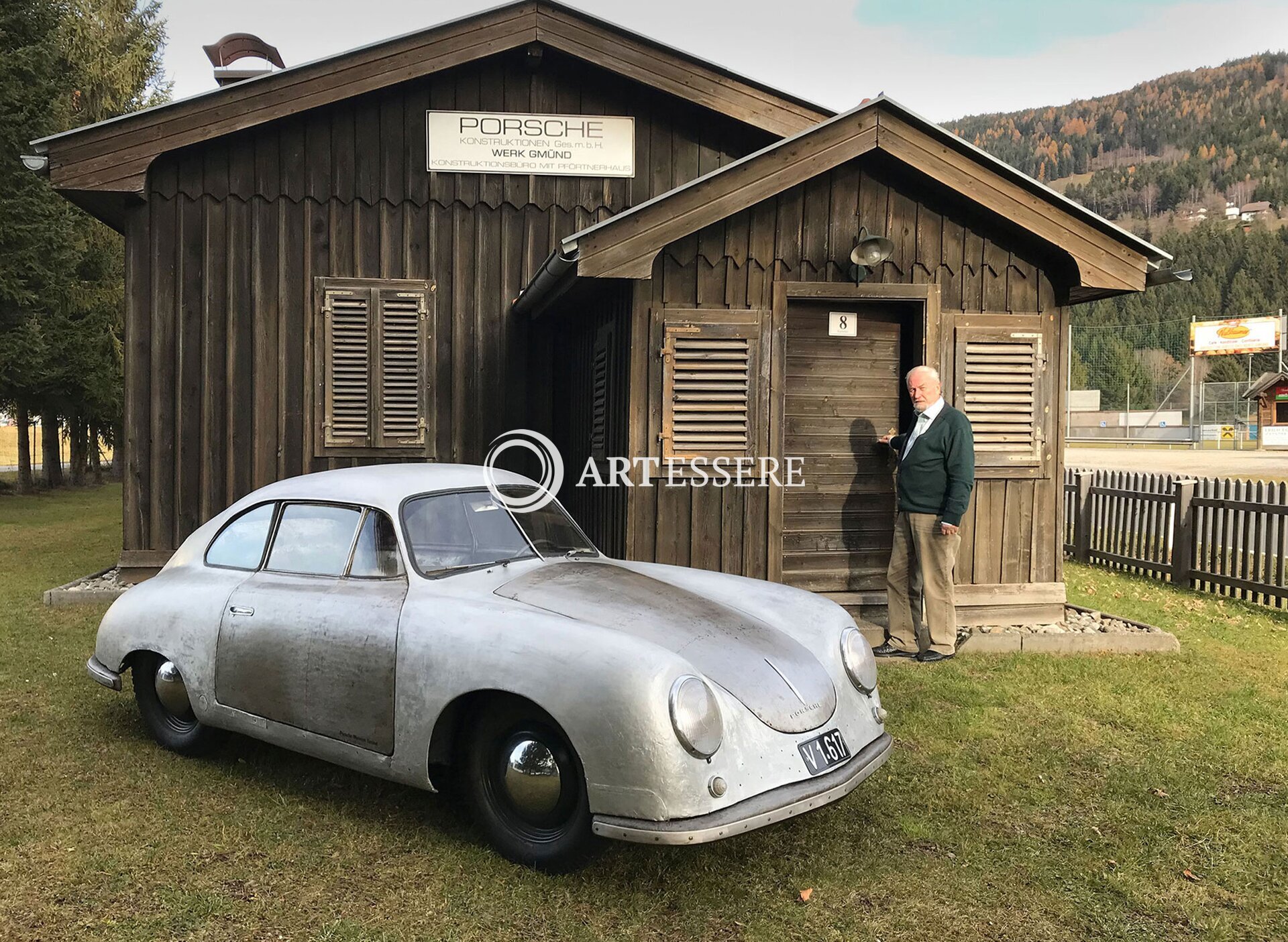 Private Porsche museum in Gmünd