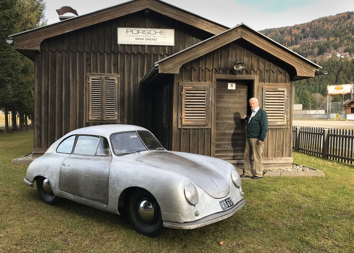 Private Porsche museum in Gmünd