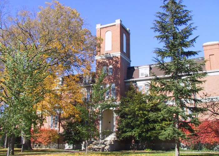 The historic Almira College House