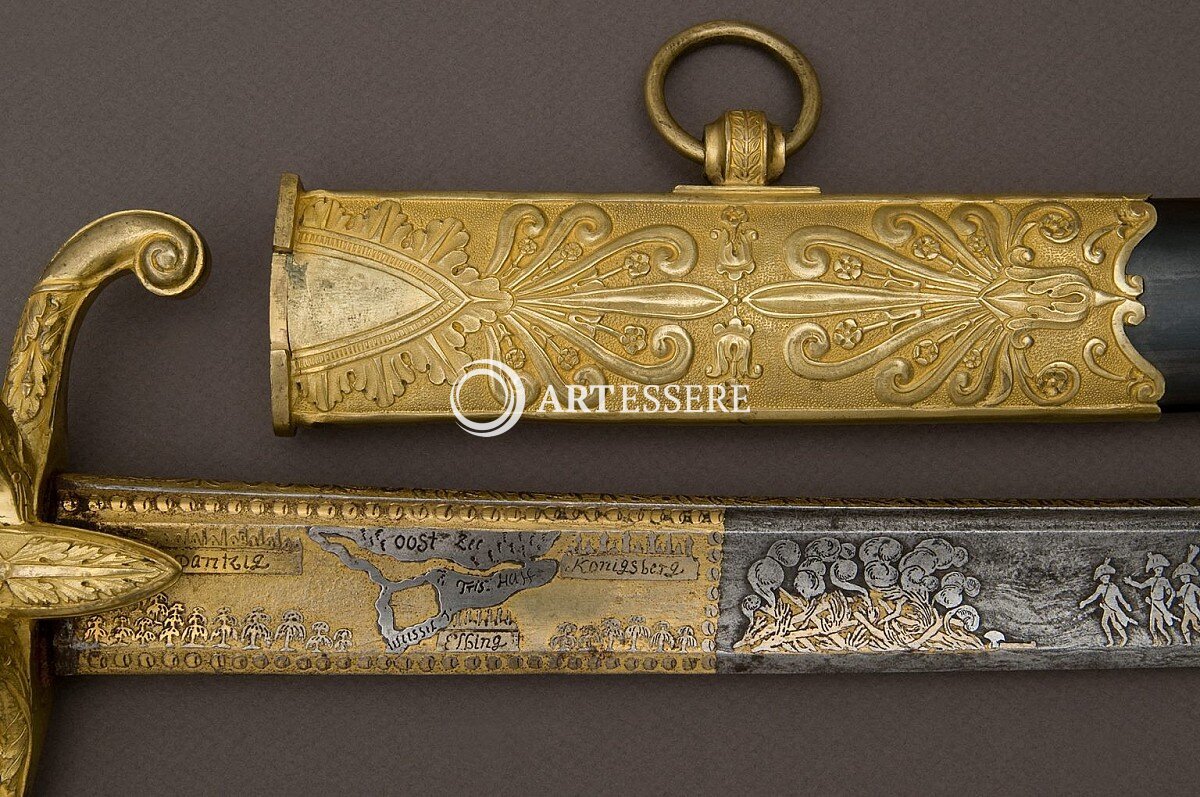 Museum damask weapons