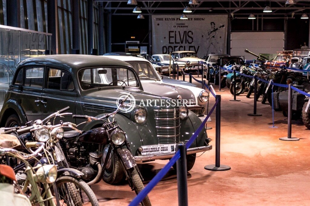 The Museum of vintage cars
