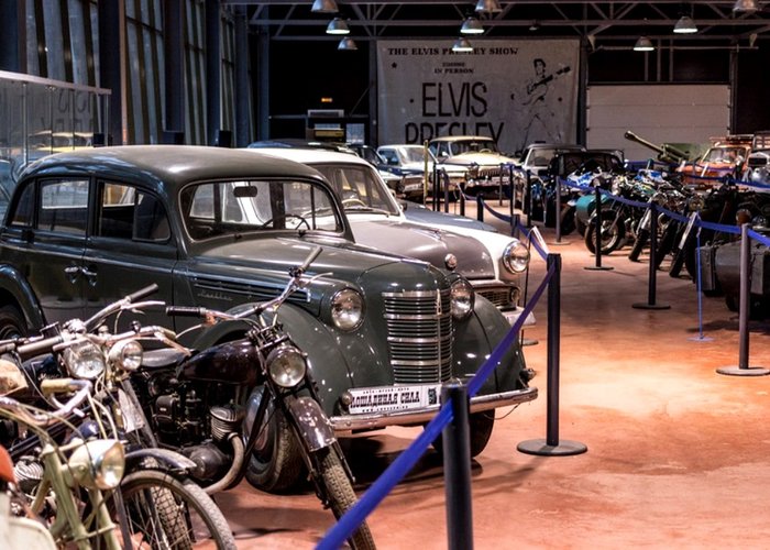 The Museum of vintage cars