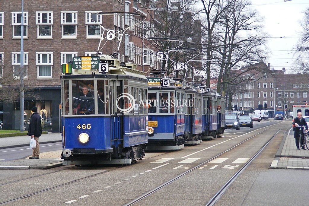Tram Museum in Amsterdam