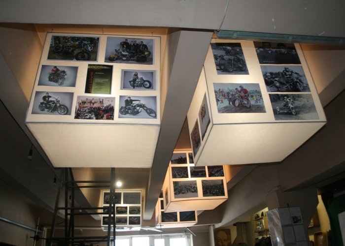 The Studio Museum of  motorcycle engineering design