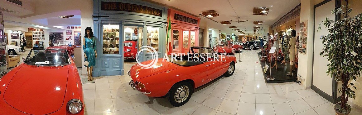 The museum collection of classic cars in Malta
