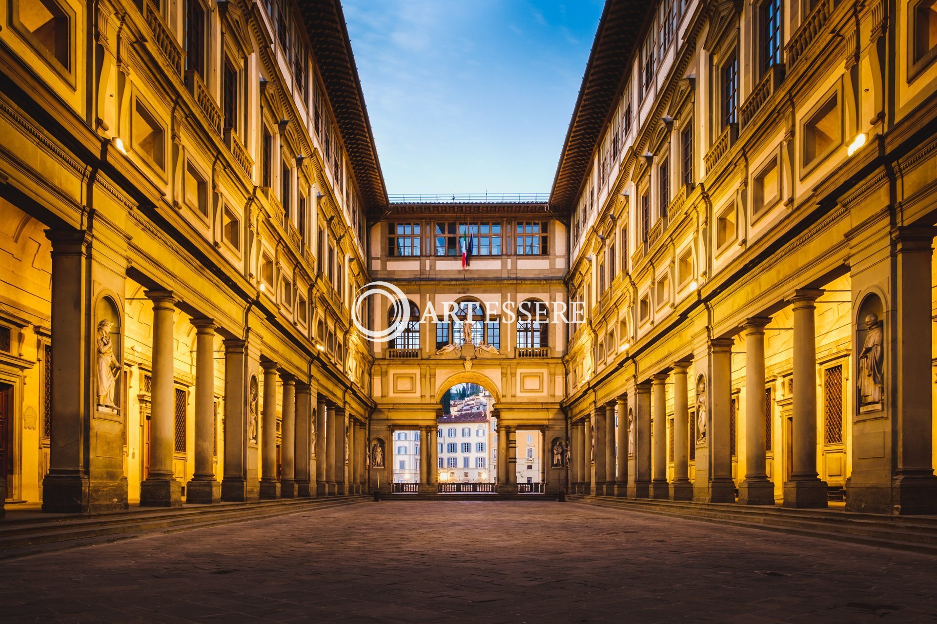 The Uffizi gallery