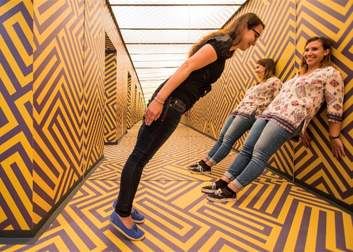 Museum illusions in Barcelona